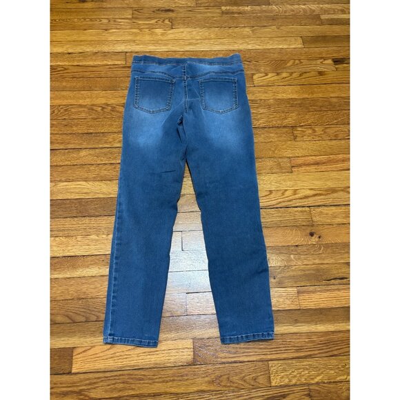 Gloria Vanderbilt Avery Slim Leg Jeans Pull On Stretch Waist Women's Size 10p - Picture 6 of 6